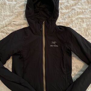 Arc'teryx Women's Atom LT Black Hoody Small
